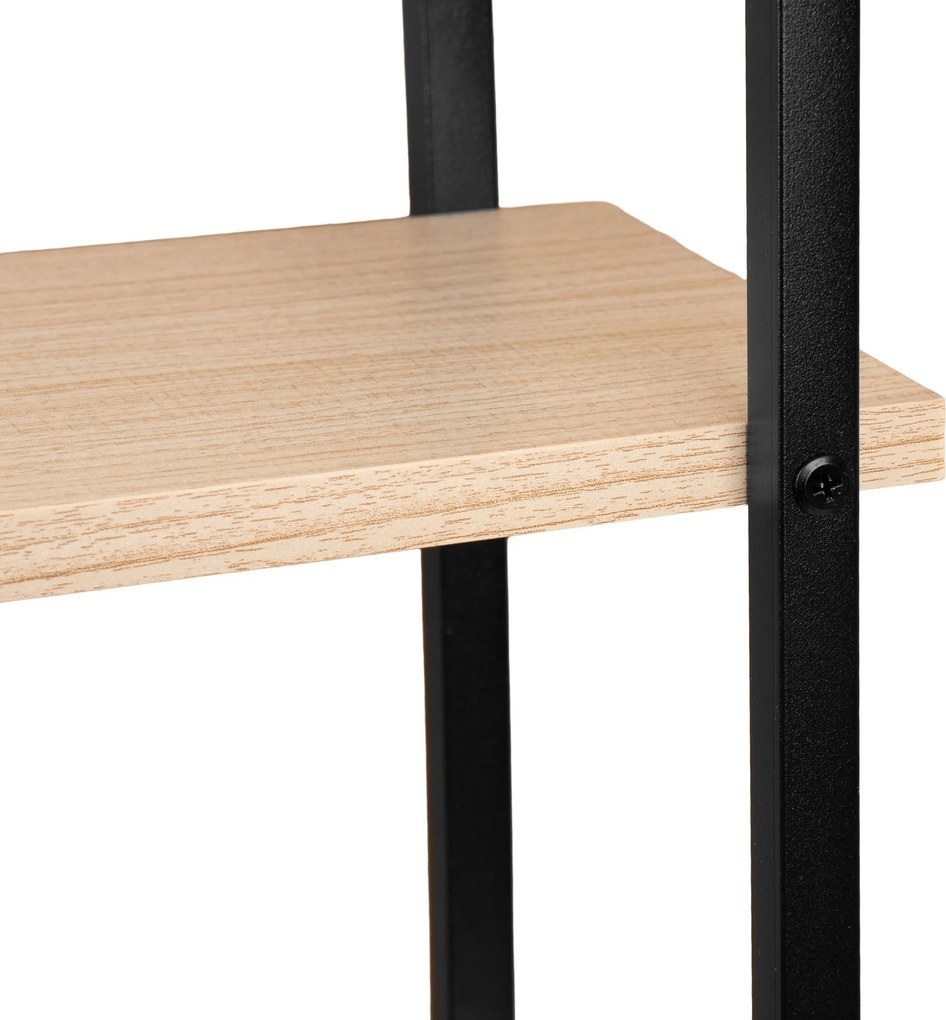 Stojan na květiny IKER vanilla craft/černý