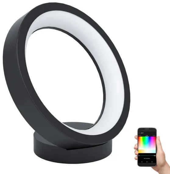 Eglo 99029 - LED RGB Stmievateľná stolná lampa MARGHERA-C LED/16W/230V