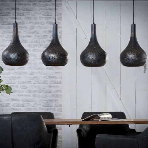 Luster 81-41B 4 x Ø28cm metal cone - PRODUKT JE SKLADOM U NÁS - 1Ks - Komfort-nábytok
