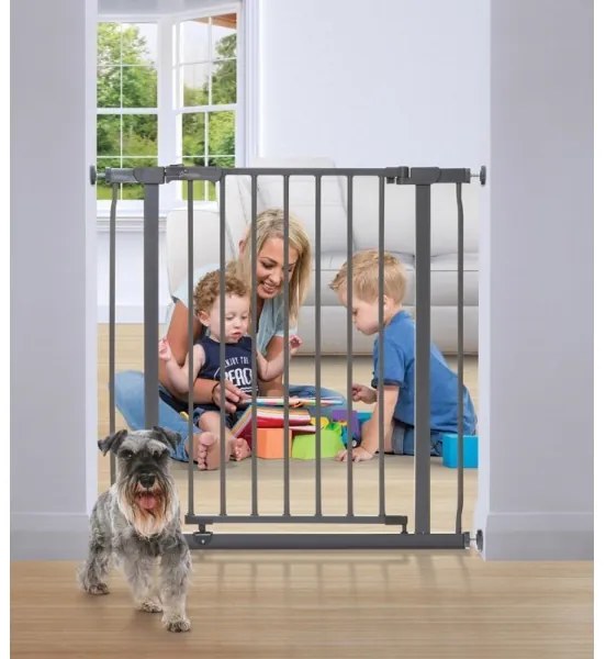 Dreambaby - Bezpečnostná zábrana AVA 75-81 cm šedá