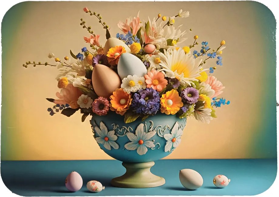 Prestieranie Homa HAPPY EASTER Green 30x40 cm