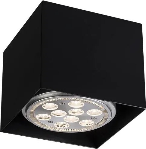 Shilo 1210 - Bodové svietidlo YATOMI 1xGU10/15W/230V čierna