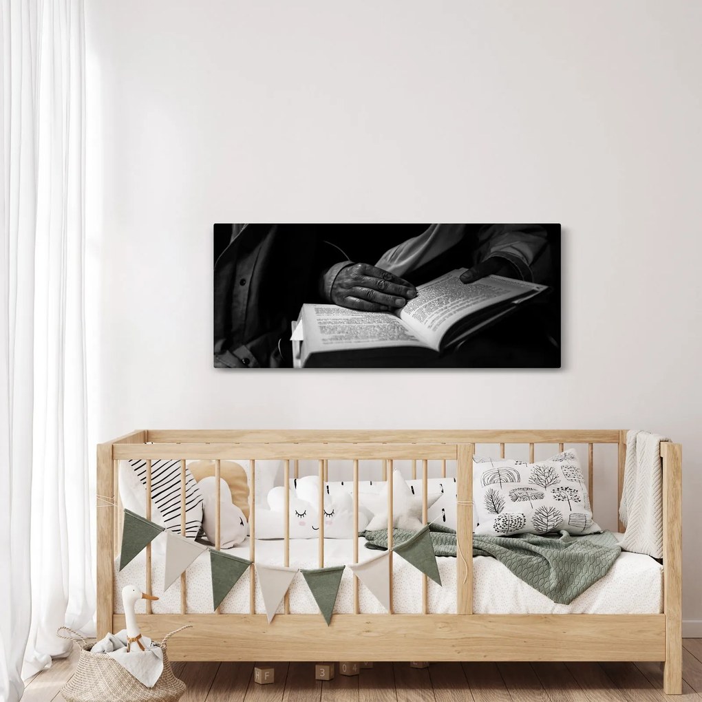 Obraz - Kniha (120x50 cm)
