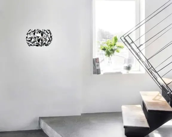 Dizajnový luster Carera Parette chrome
