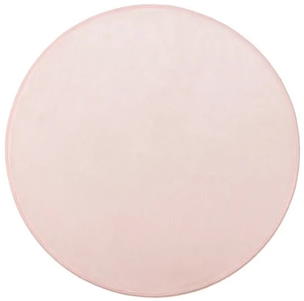 Kúpeľňový koberček Miami Viscose ružový kruh