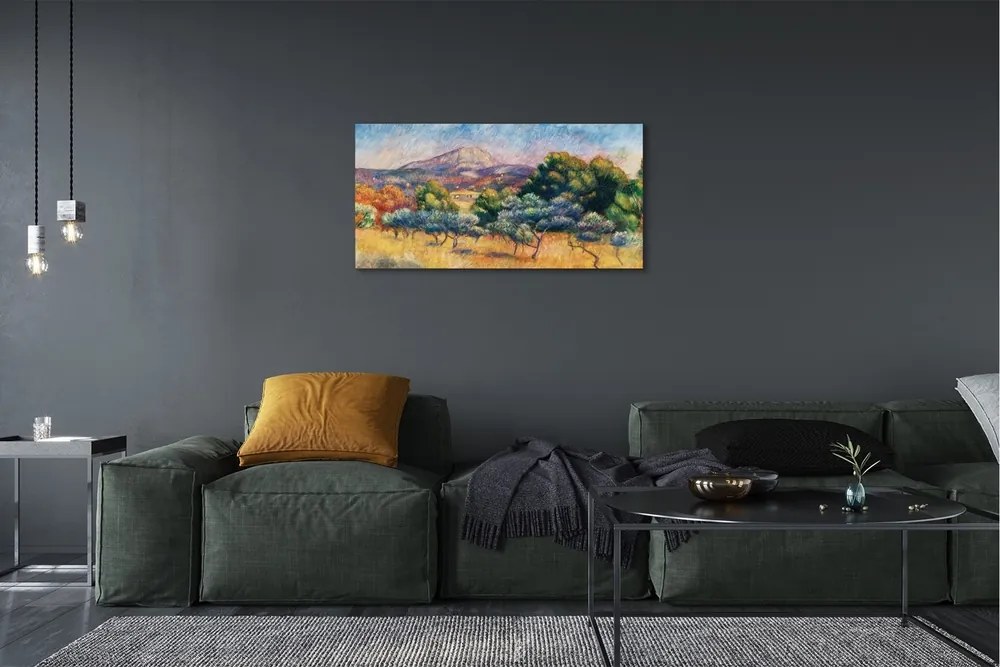 Obraz canvas Art maľoval jesenné pohľad 120x60 cm