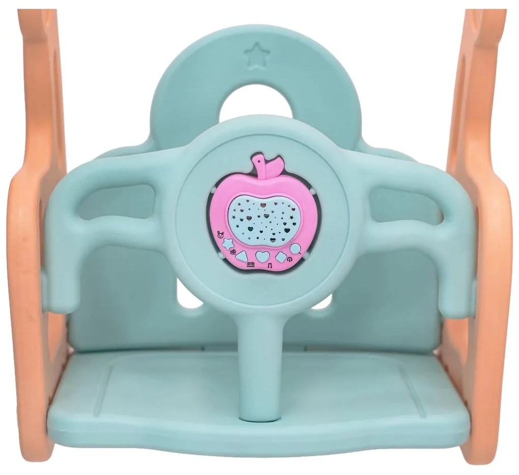 Detské ihrisko 3 v 1 s hojdačkou a šmykľavkou  ZOG.GB-008