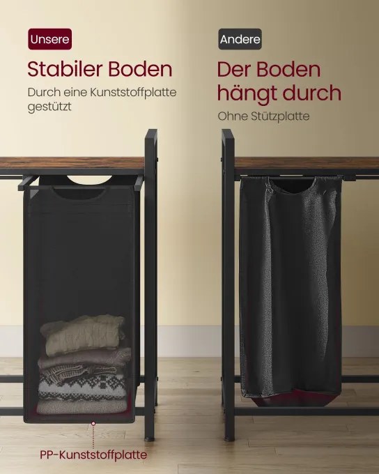 Kôš na bielizeň so 4 priehradkami BLH401B01