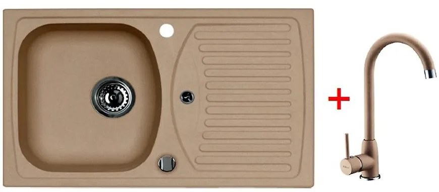 Drez Record + batéria béžový