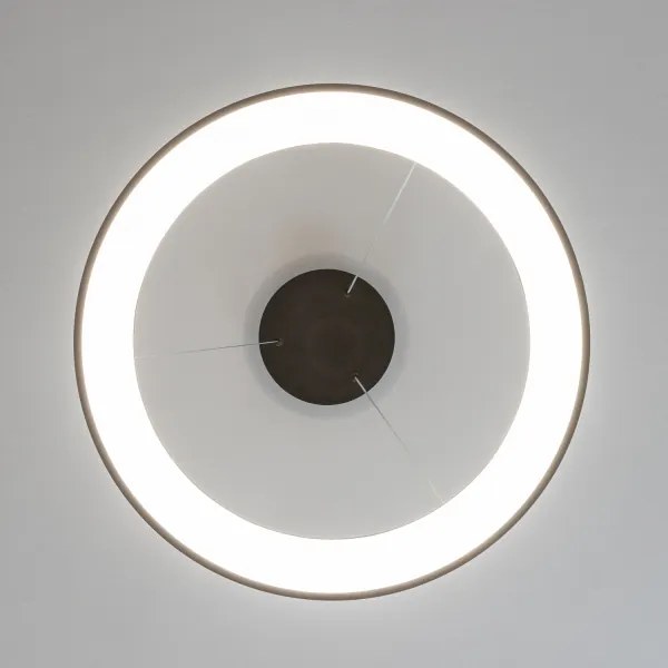 BRILAGI - stmievateľný LED luster na lanku FALCON II LED/99W/230V pr. 60 cm čierny + diaľkové ovládanie
