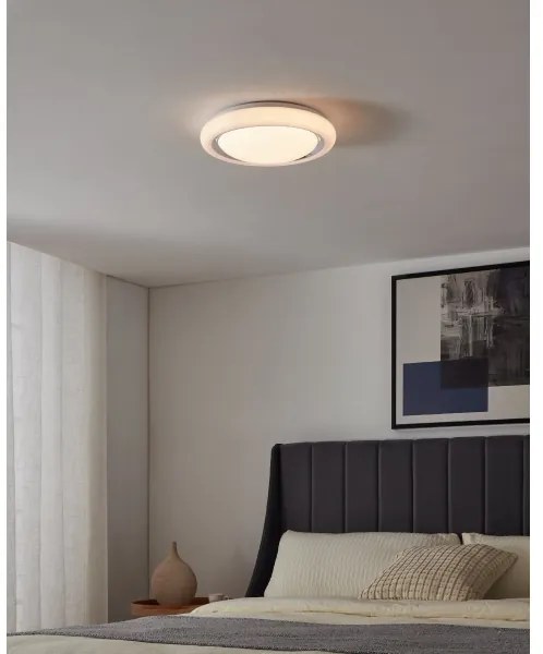 Eglo 96023 - LED Stropné svietidlo CAPASSO LED/18W/230V
