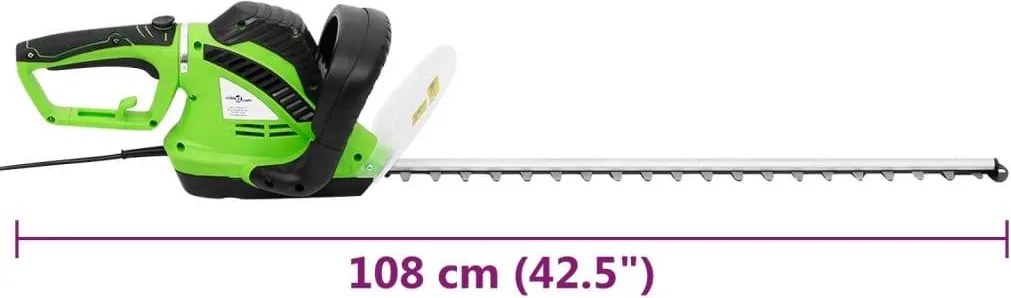Elektrické nožnice na živý plot 61 cm 750 W