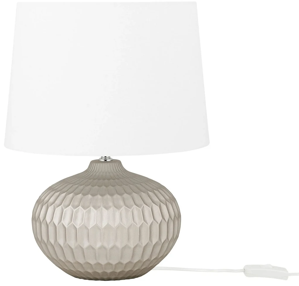 Zlatá stolná lampa PIRITA Beliani