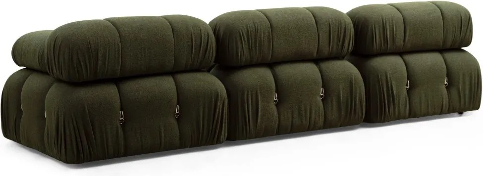 Rohová modulární sedací souprava Bubble 288 cm s taburetem - výber z 8 prevedení