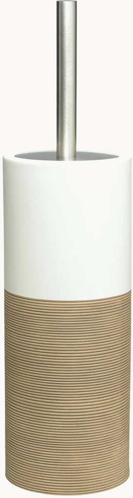 WC kefa's porcelánovým držiakom Doppio