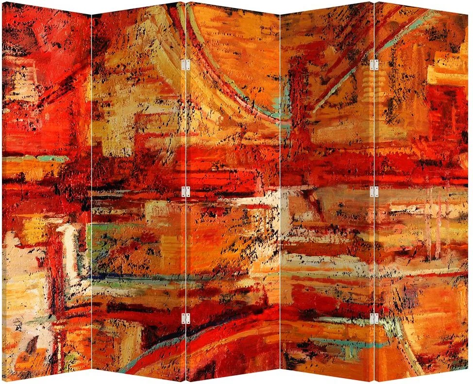 Paraván - Nástenná maľba (210x170 cm)