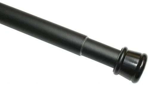Rozperná tyč 26/23 mm čierna mat, 80 - 130 cm