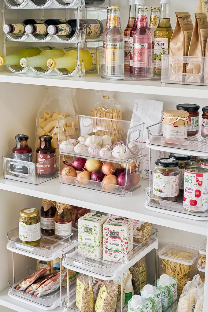 Zeller Present Stohovateľné úložné boxy, s otvorenou prednou hranou, 2 ks 26x13x20 COMPACTA