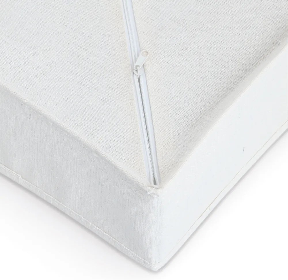 Zeller Present Organizér na spodní prádlo, WHITY, čtverec s 6 přepážkami, 30x30x11