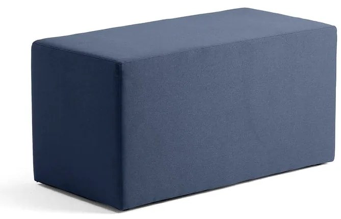 Taburet CASUAL, látka ETNA, 1000x500 mm, modrá