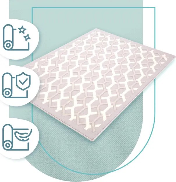 Koberec Agnella Galaxy Sagras sivý