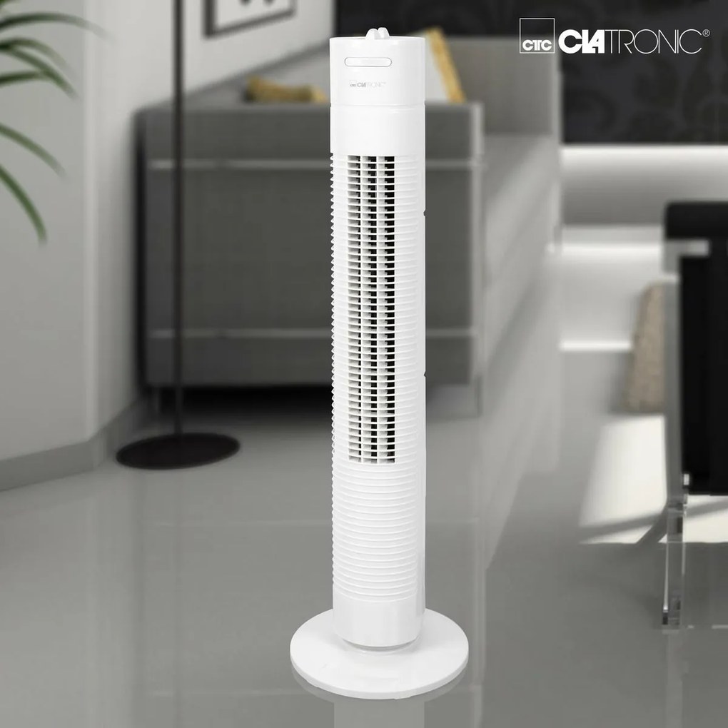 Clatronic TVL 3770 stĺpový ventilátor, biela