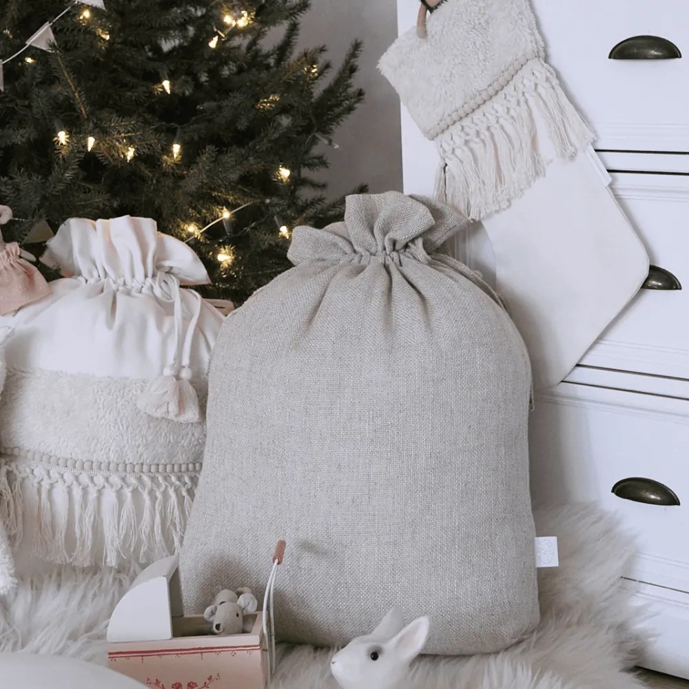 Vianočné vrecko Boho 54x63cm