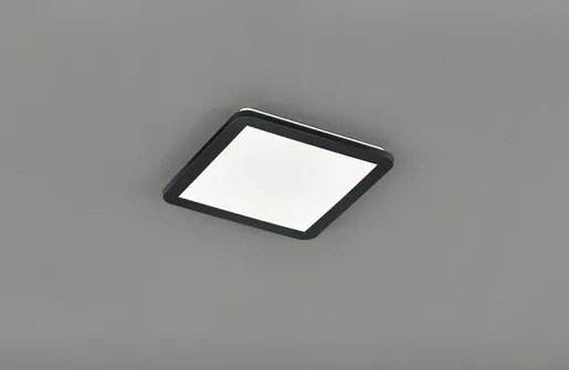 LED stropné osvetlenie Reality Camillus čierna RE R62931832