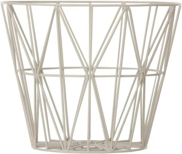 Ferm Living Kôš Wire Basket medium, grey