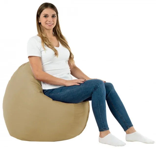 Vankúš na sedenie MONACO béžový nylon