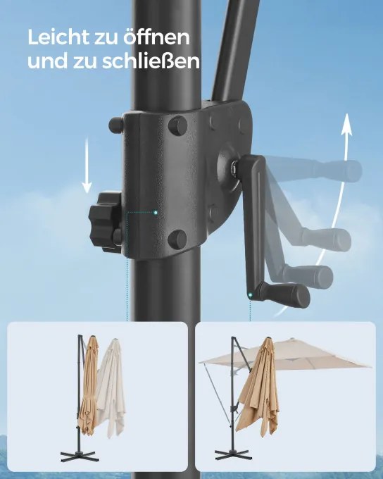 Záhradný slnečník GPU057K01