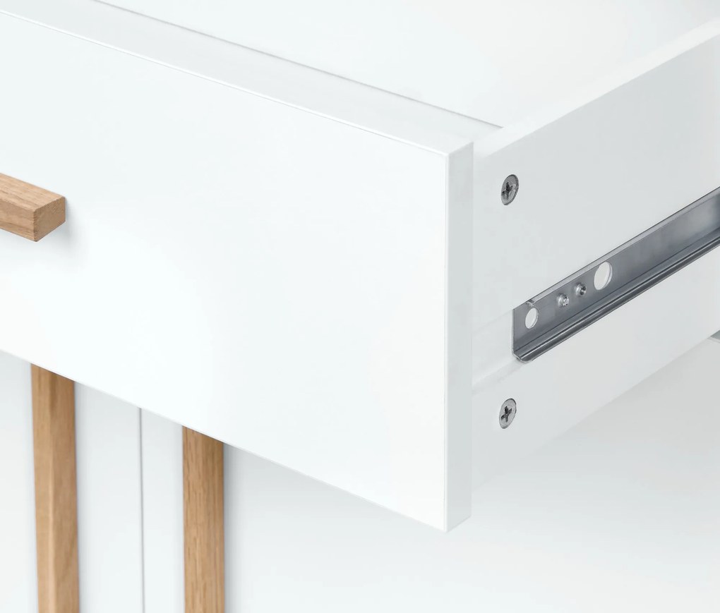 Odkladacia skrinka do kúpeľne »Eklund«, biela