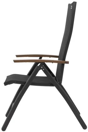 Doppler EXPERT WOOD Plus - záhradná hliníková sedacia súprava 8+1