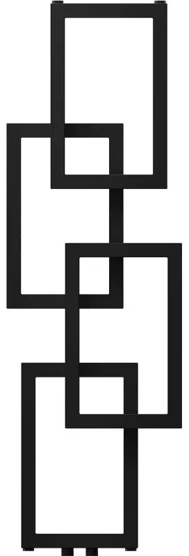 Mexen Grid, dekoratívny kúpeľňový radiátor 1115 x 360 mm, 279 W, čierna, W215-1115-360-00-70