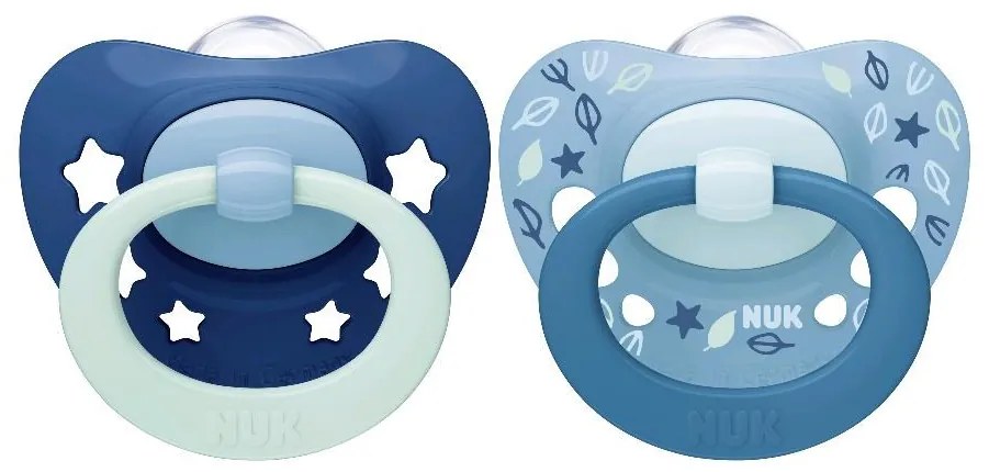 Dojčenský cumlík NUK Signature 6-18m 2ks chlapec, vel. 6-18 m