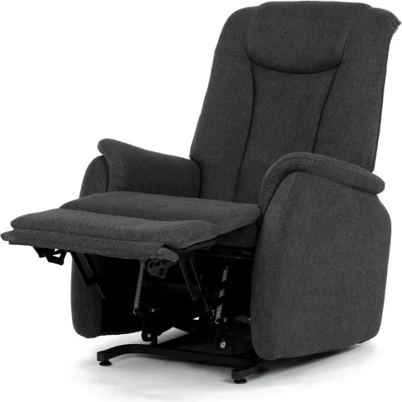 Polohovacie kreslo sivé, elektrické TV-L8963 GREY2