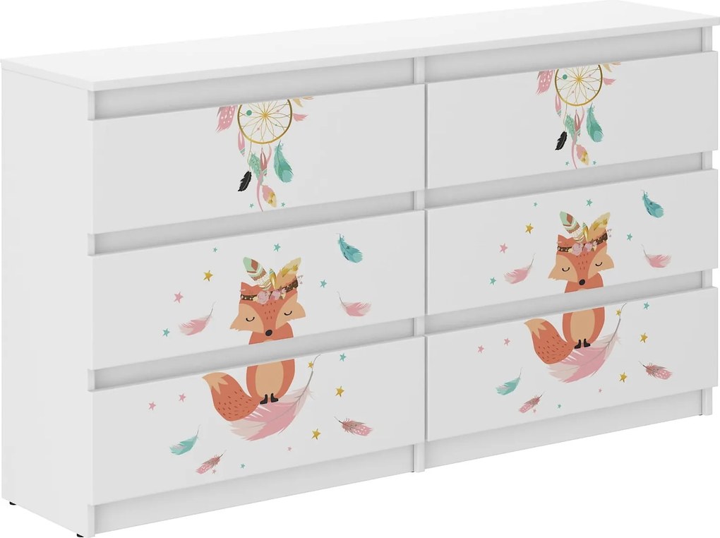 Wooden Toys Detská komoda R-140 LISEK