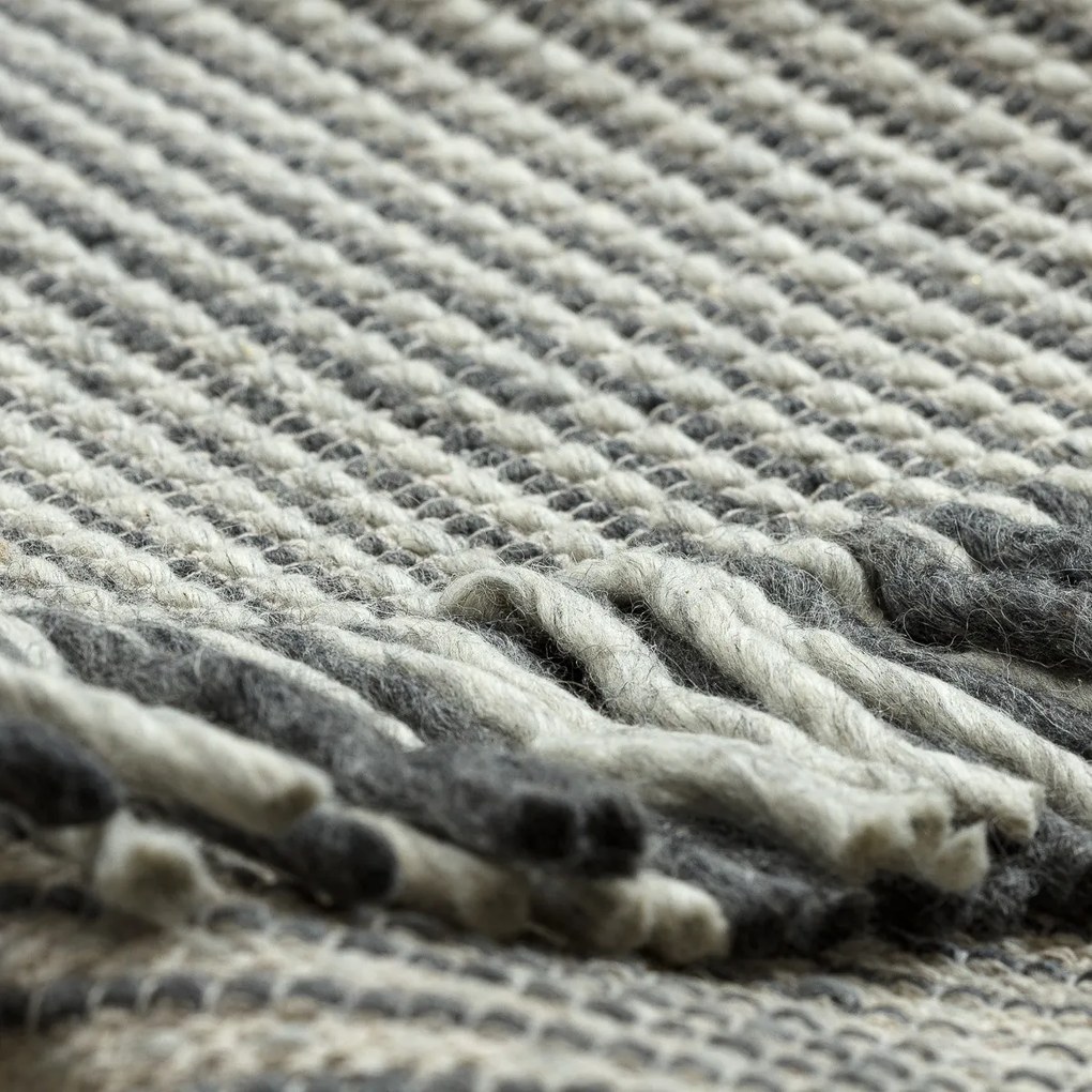 Kusový koberec Tahar 99003F cream/grey, 90x150, béžová, obývacia izba, Dywany Łuszczów