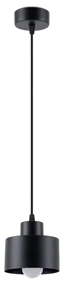 Závesné svietidlo Savar 1, 1x čierne kovové tienidlo