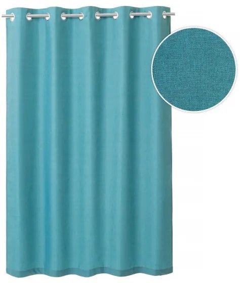 Záhradný záves WAWE 250 cm modrý