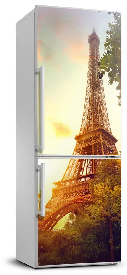 Samolepiace nálepka na chladničku Eiffelova veža FridgeStick-70x190-f-112422596