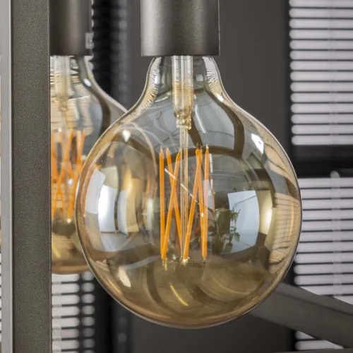 Filament LED žiarovka 84-67 Ø12,5cm Amber glass - Komfort-nábytok