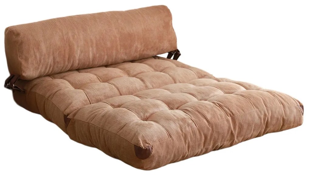 Rozkladacia pohovka Fold Kadife 2 Camel