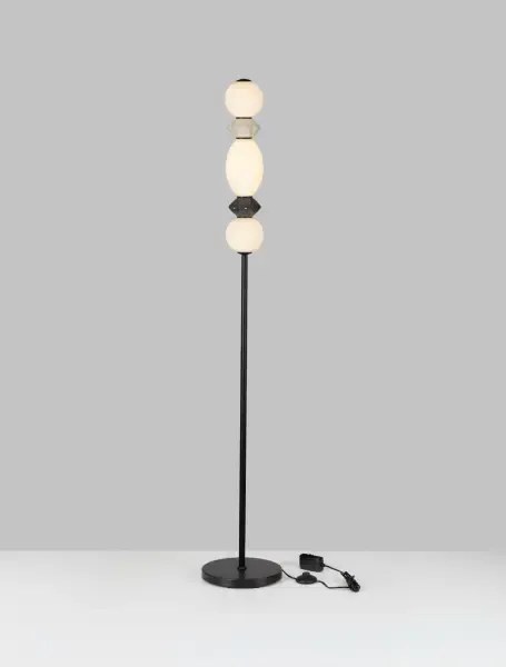 Dizajnová stojaca lampa Pallina