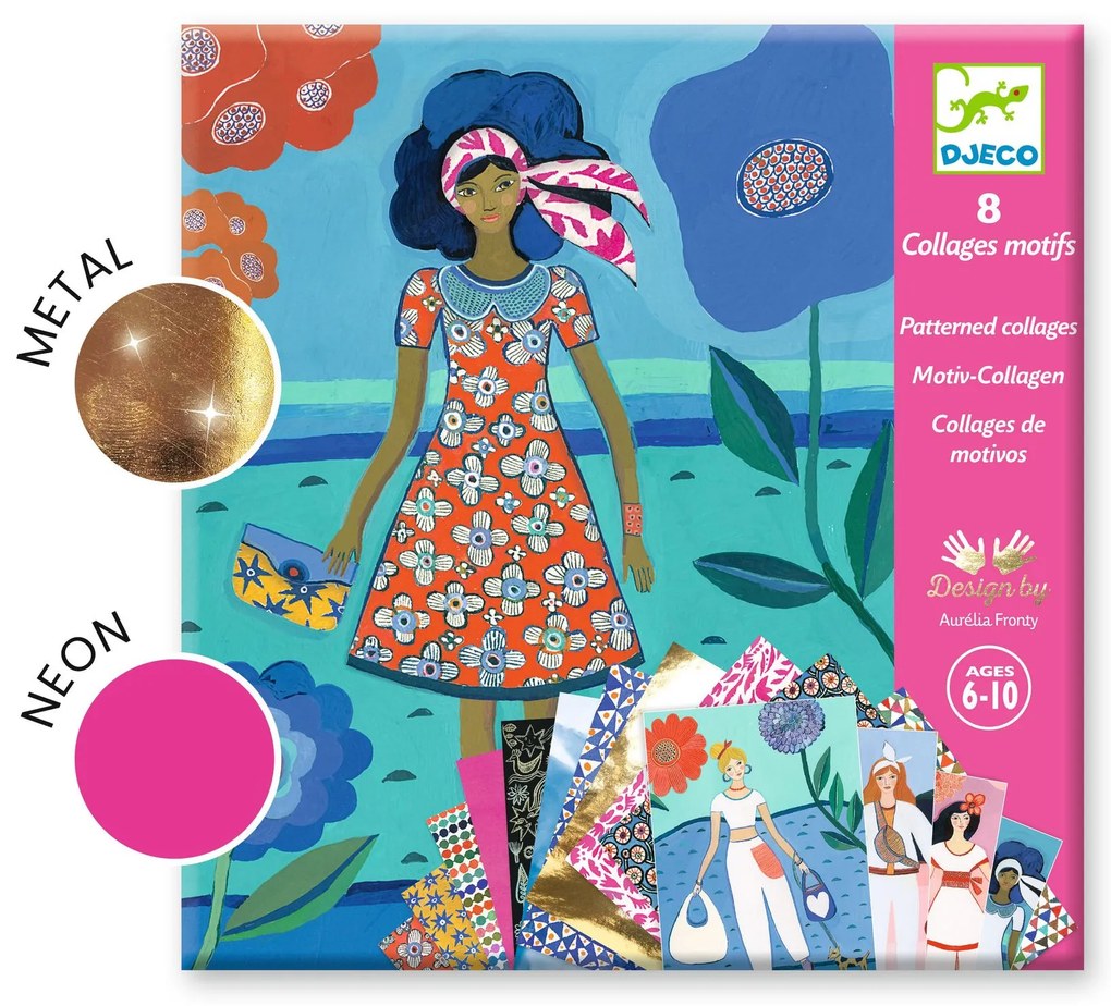 Kreatívna hra - módna zábava so samolepkami