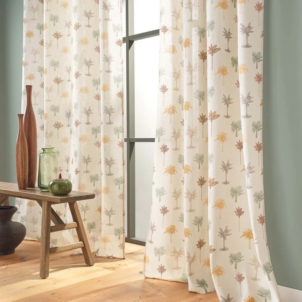 Béžový záves 140x280 cm Palmelia – douceur d'intérieur