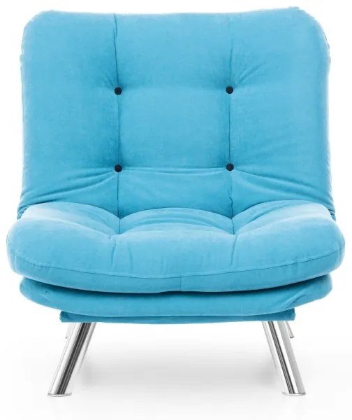 Skladacie kreslo Solo I tyrkysové