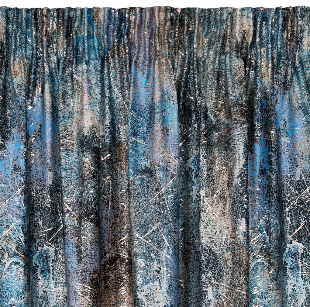 ZATEMŇOVACÍ ZÁVES NA PÁSKE ESTER 140X270 CM VZOROVANÁ