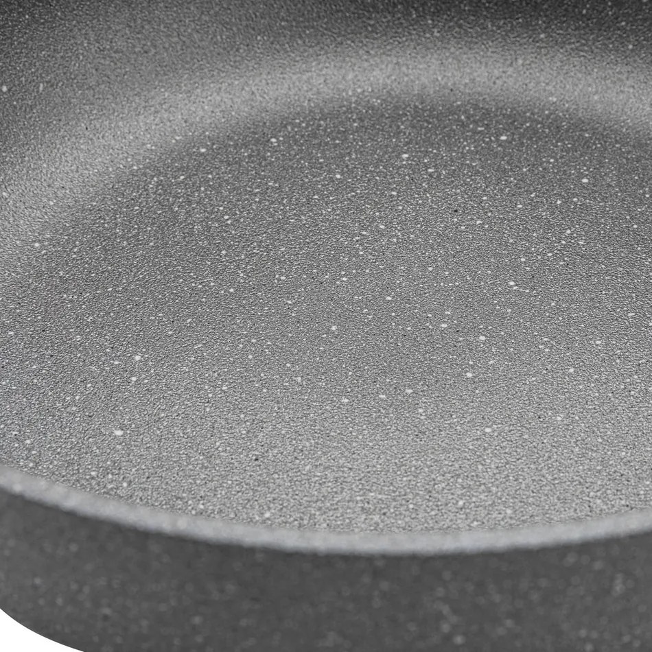 Florina Kamenná panvica Lava Stone MG, 30 cm, sivá, pr. 30 cm
