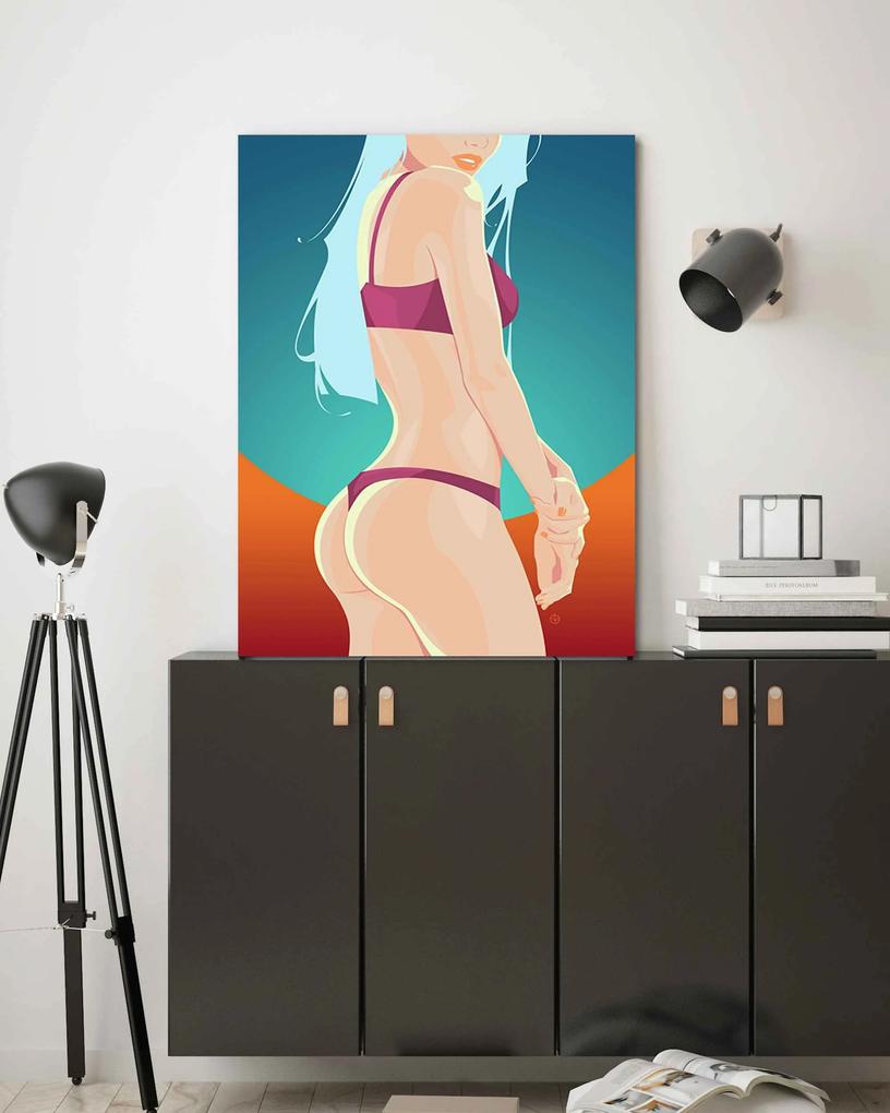Gario Obraz na plátne Ženská postava - Nikita Abakumov Rozmery: 40 x 60 cm